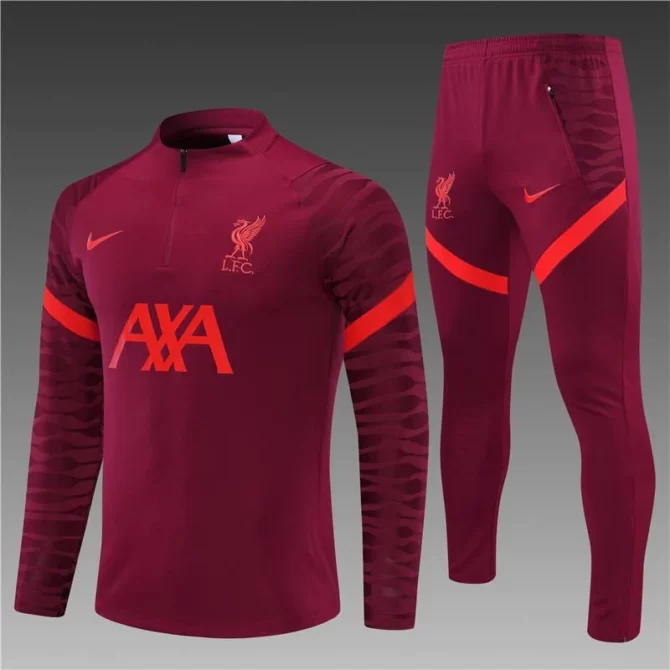 Liverpool Maroon Training Suit 21/22