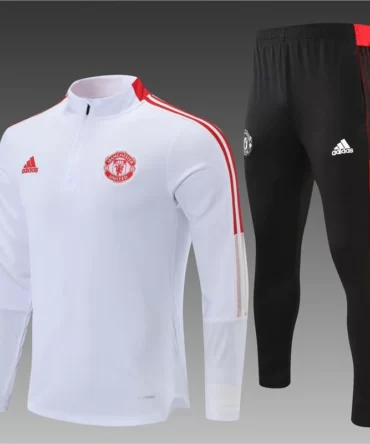 Manchester United White Training Suit 21/22