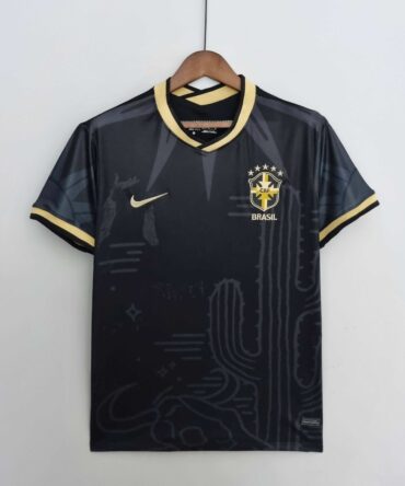 Brasil Black Special World Cup Jersey 2022 Home