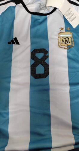 Customized Argentina world Cup Jersey 2022 Home photo review