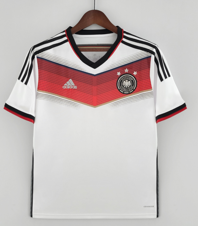 Customized Retro Germany Jersey 2014/15 Home