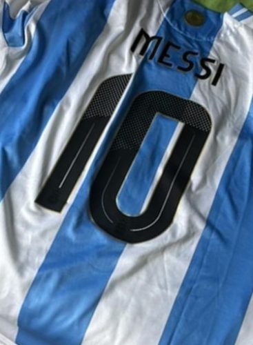 Customized Argentina Stadium Jersey 2024 Home photo review